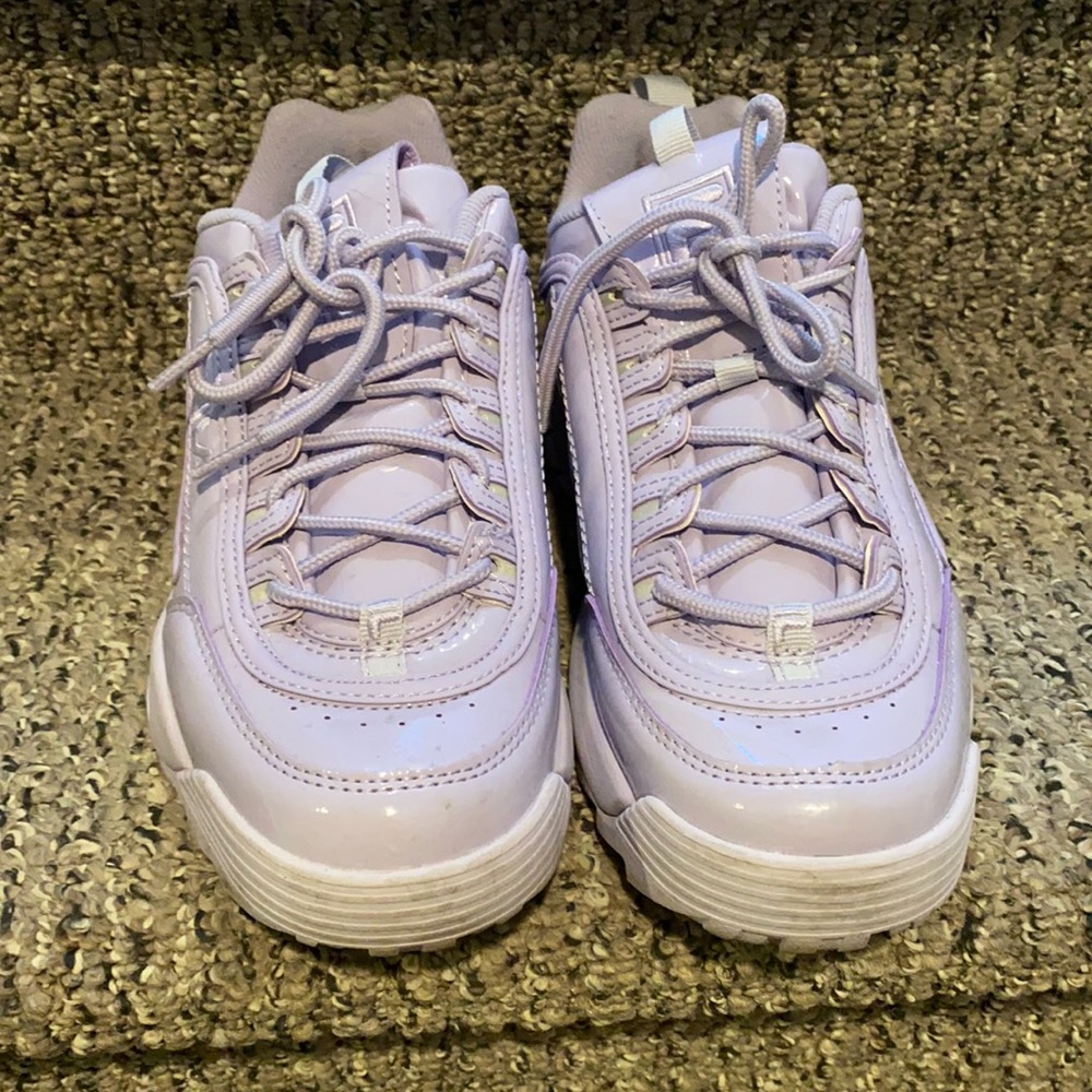 Lilac Fila Sneakers Size 9